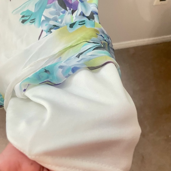 Gorgeous floral print chiffon summer dress - Picture 5 of 8